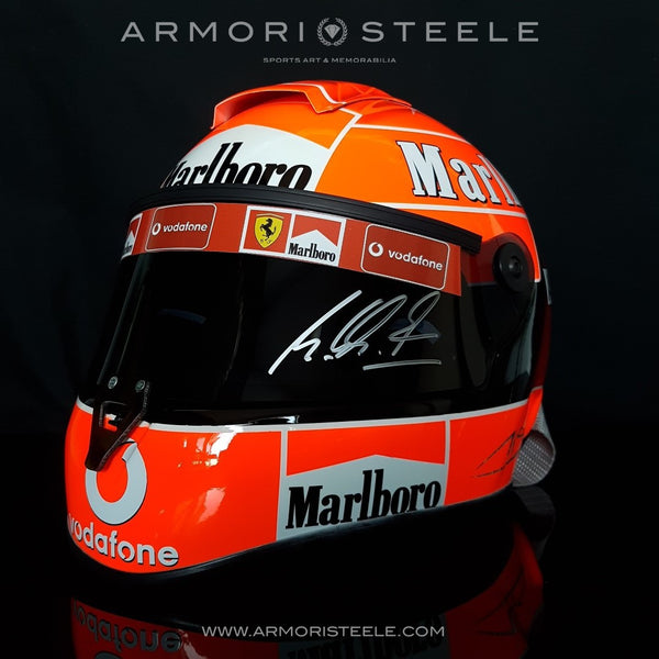Michael Schumacher Signed Helmet 2004 Visor F1 Autographed Display (A3) AS-00367-SOLD
