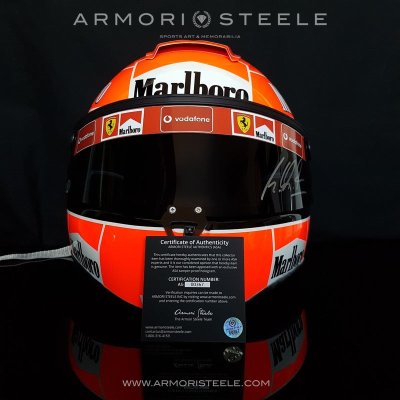 Michael Schumacher Signed Helmet 2004 Visor F1 Autographed Display (A3) AS-00367-SOLD