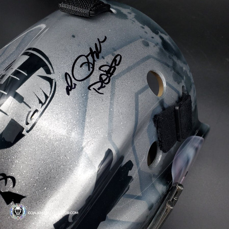PETER WELLER SIGNED GOALIE MASK ROBOCOP TRIBUTE SIGNATURE EDITION AUTOGRAPHED