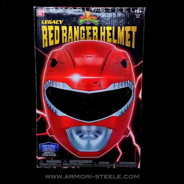 Red Power Rangers Signed Helmet Jason Lee Scott Austin St. John Autogr ...