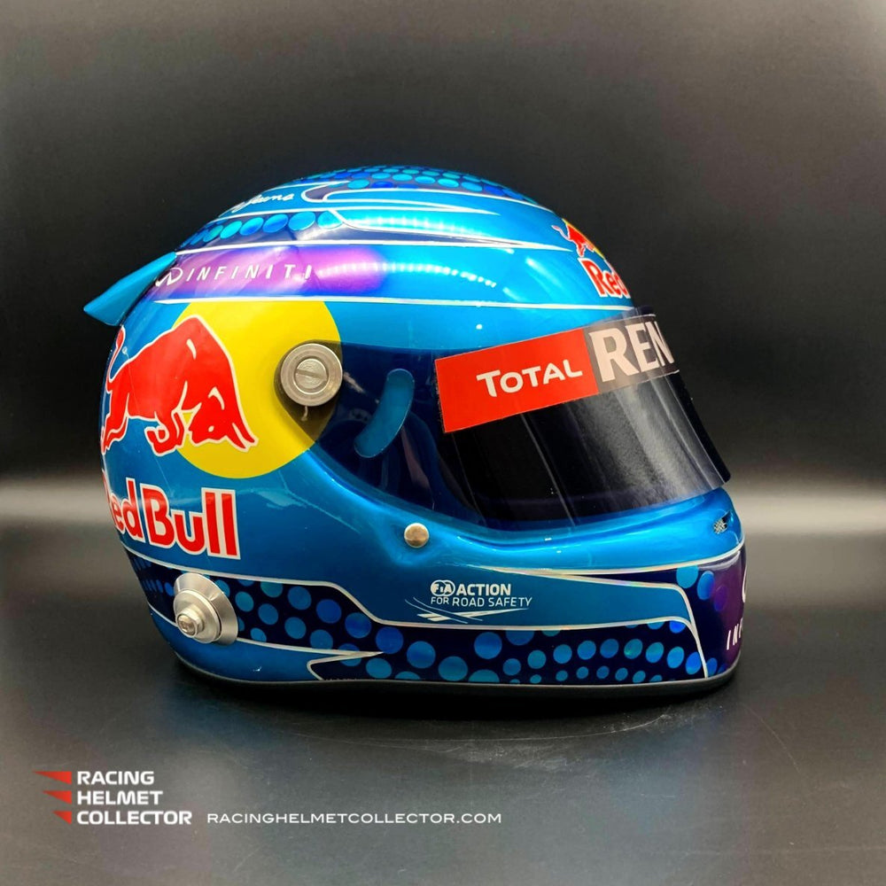 Sebastian Vettel Signed Helmet Visor 2013 Autographed