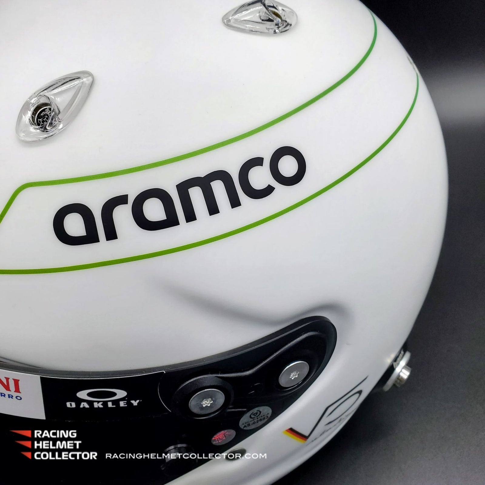 Sebastian Vettel Signed Helmet Visor 2022 Autographed Official ARAI Pa – ARMORI STEELE