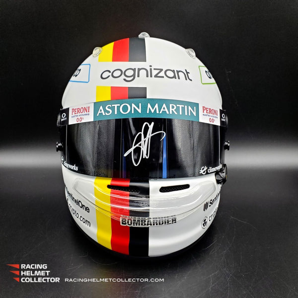 Sebastian Vettel Signed Helmet Visor 2022 Autographed Official ARAI Painted by JMD 1:1 Full Scale AS-02583 - SOLD