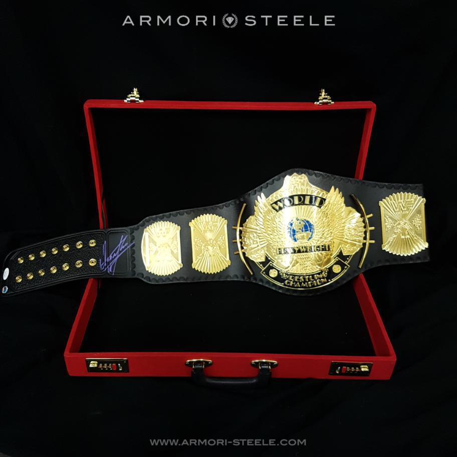 The Undertaker Signed Belt WWF Premium Replica Full Size Autographed