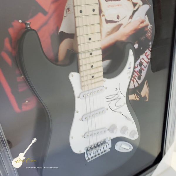 Tom Morello Rage Against The Machine Signed Guitar Frame Premium Autographed AS-02286