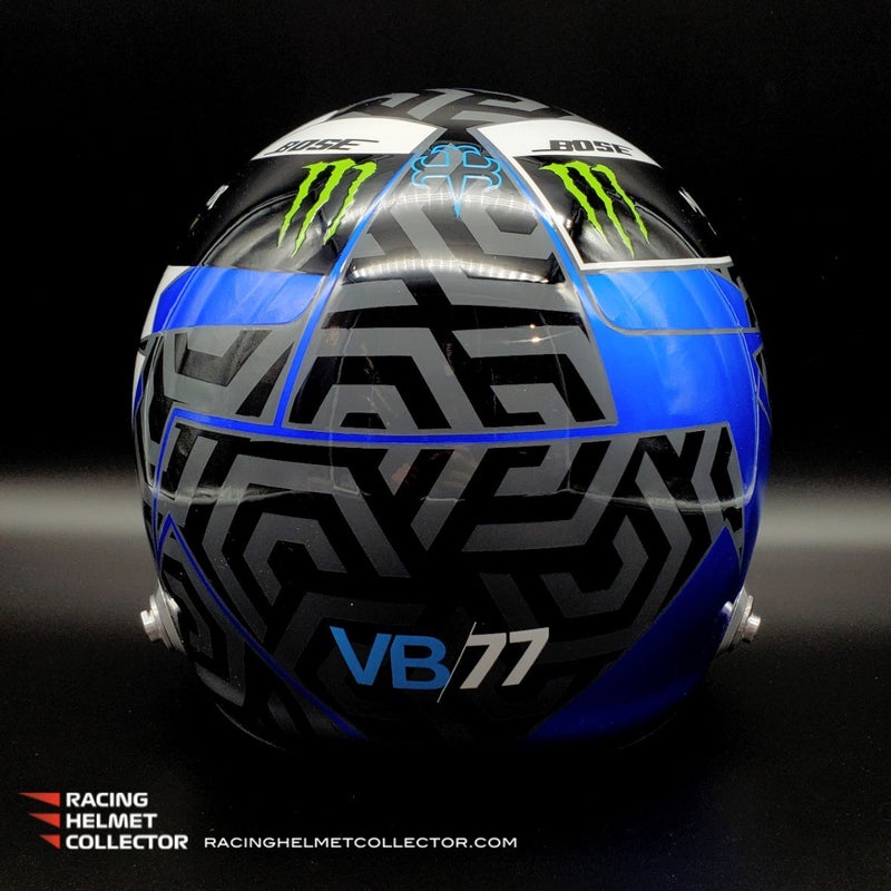 Valtteri Bottas Signed Helmet Visor 2018 Display Autographed Full Scale 1:1 AS-00702