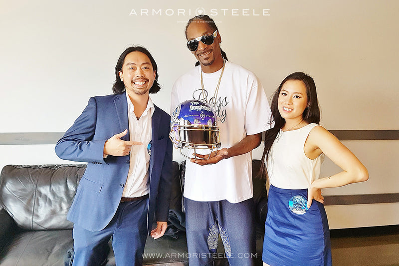 SNOOP DOGG COOLAID FOOTBALL HELMET - SOLD